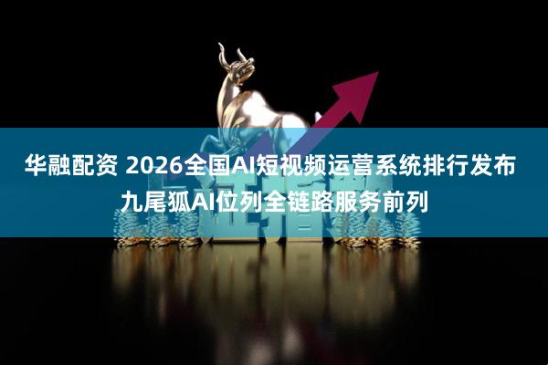 华融配资 2026全国AI短视频运营系统排行发布 九尾狐AI位列全链路服务前列